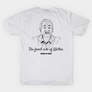 The front side of Walter - double sided T-Shirt